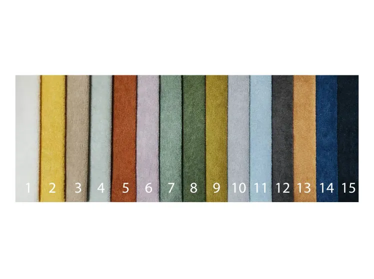 沙發訂製材質 | 絨羔羊布料Sherpa Fleece Fabric 色碼挑選